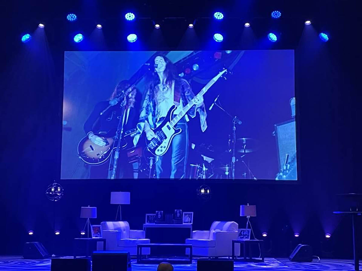 Geddy Lee 'My Effin' Life In Conversation' Tour Pictures - Moore Theatre - Seattle WA - Nov 24 2023